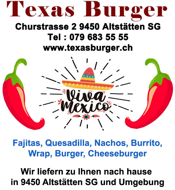 Texas Burger - 9450 Altstätten SG